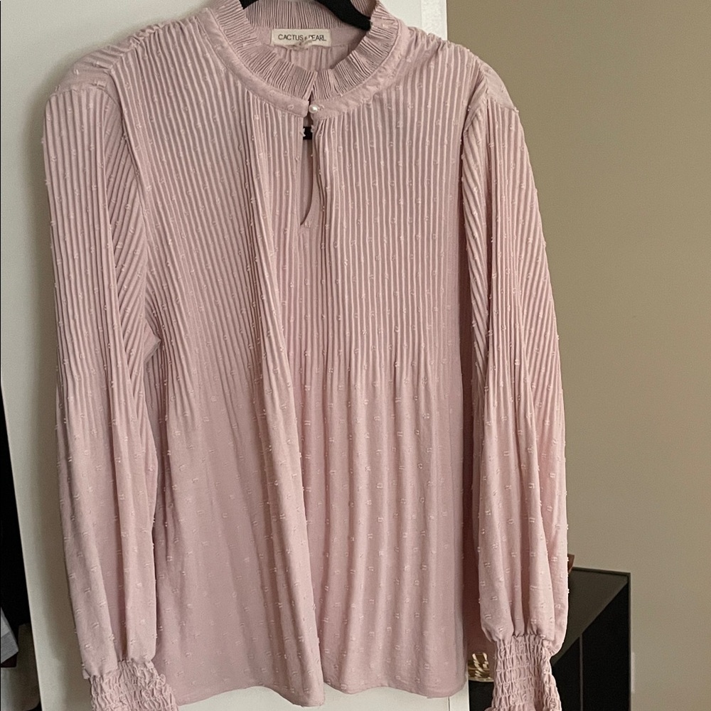 Cactus & Pearl Blush Tunic
